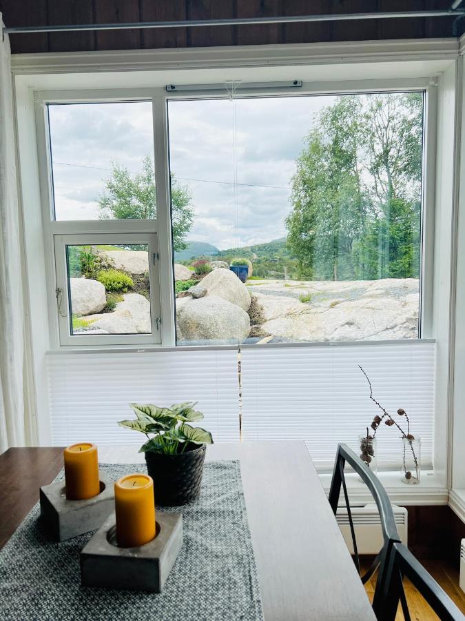 Flott Leilighet Pa Haugen I Sirdal Tjorhom Extérieur photo